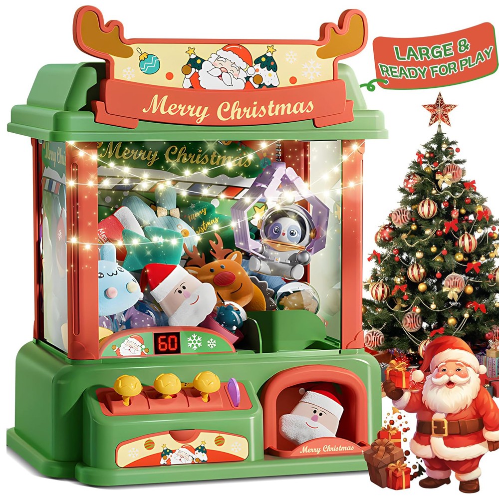 Christmas Claw Machine For Kid - đánh giá và giá Arcade And Vending