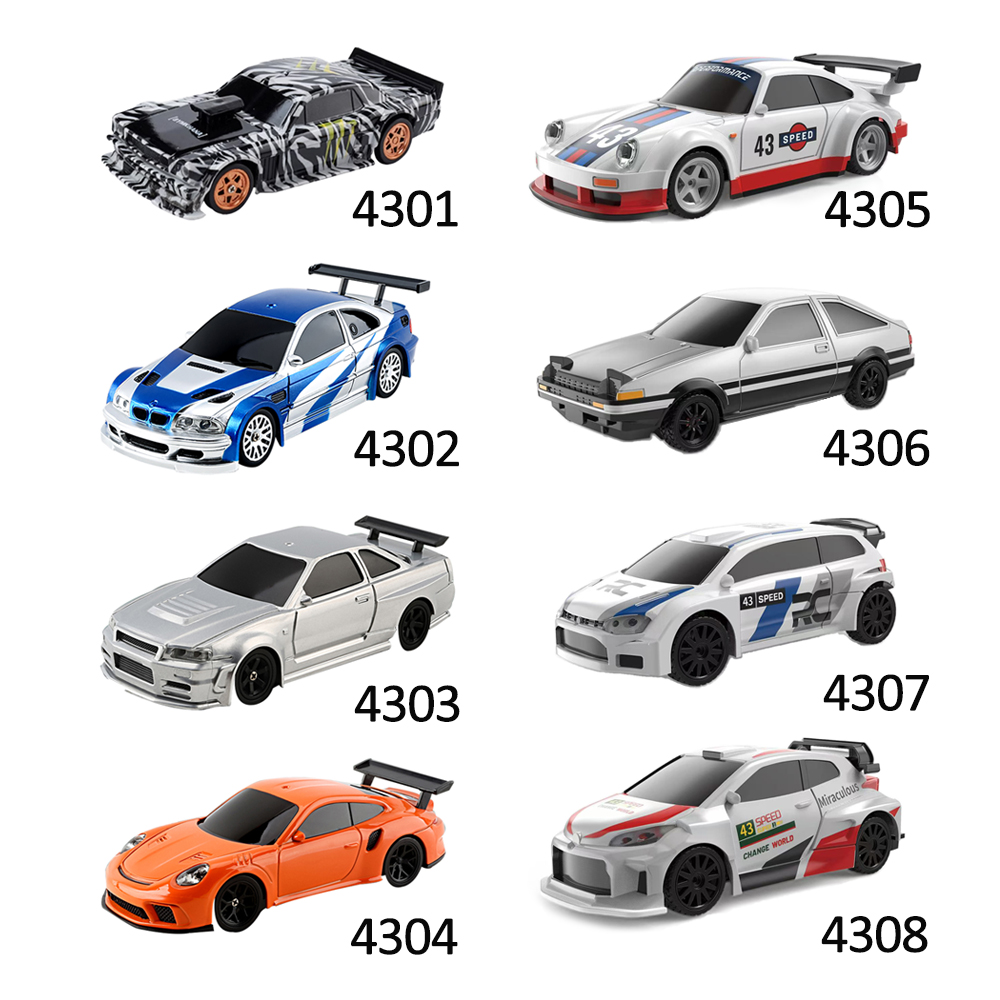Upgraded Gyro 1/43 RC Drifting - đánh giá và giá Racing Arcade Cabinet