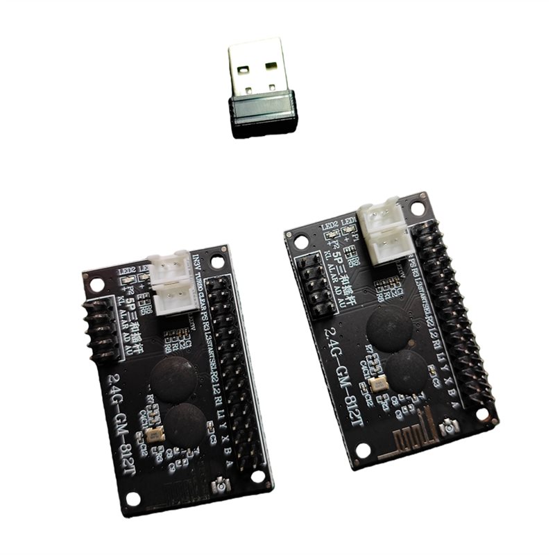 A99E-2.4G Wireless 2 Players F - đánh giá và giá Joystick Arcade Parts