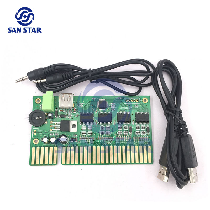 PC TO JAMMA USB Converter Boar - đánh giá và giá Arcade Button Pcb