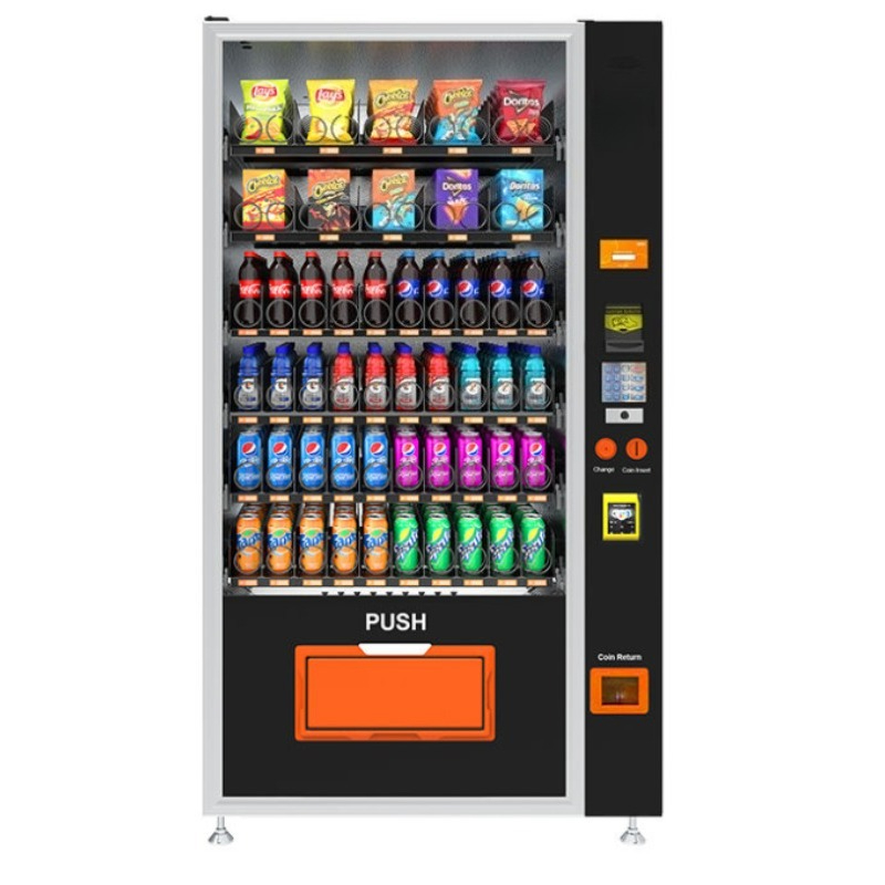 Drinks and Snacks Touch Screen - đánh giá và giá Commercial Vending Machine
