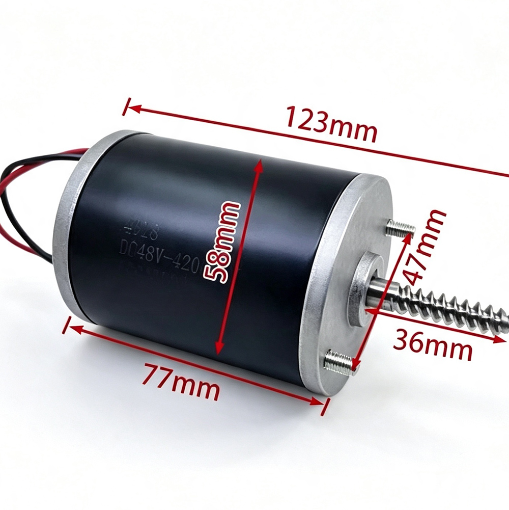 48V High Speed DC Motor 2500-4 - đánh giá và giá Crane Claw Motor
