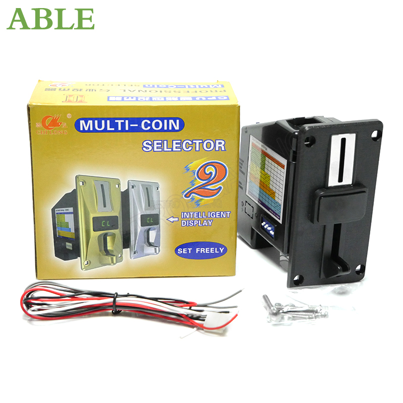 Multi Coin Acceptors Selector  - đánh giá và giá Arcade Games And Vending
