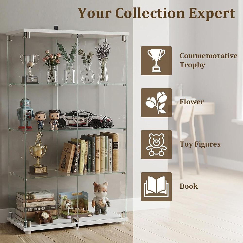 Tempered Glass Display Cabinet - đánh giá và giá Glass Cabinet Display