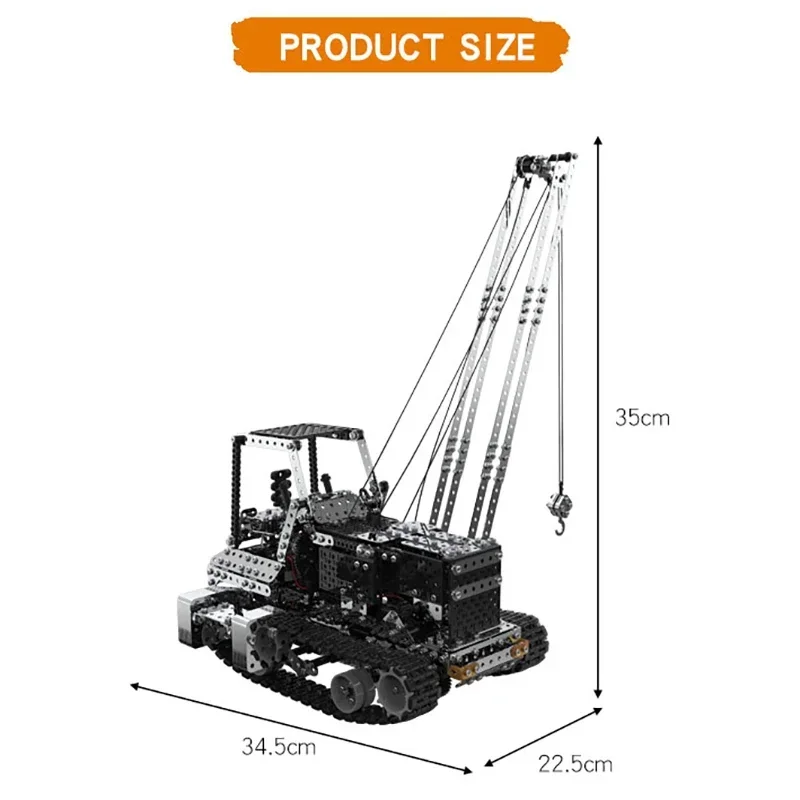 DIY Metal RC Crane Electric Ho - đánh giá và giá Claw Crane Machine