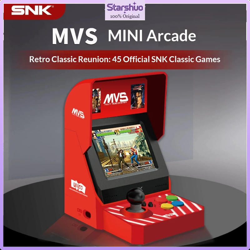 UNICO MVS Mini Arcade Console  - đánh giá và giá Arcade Game Jackpot