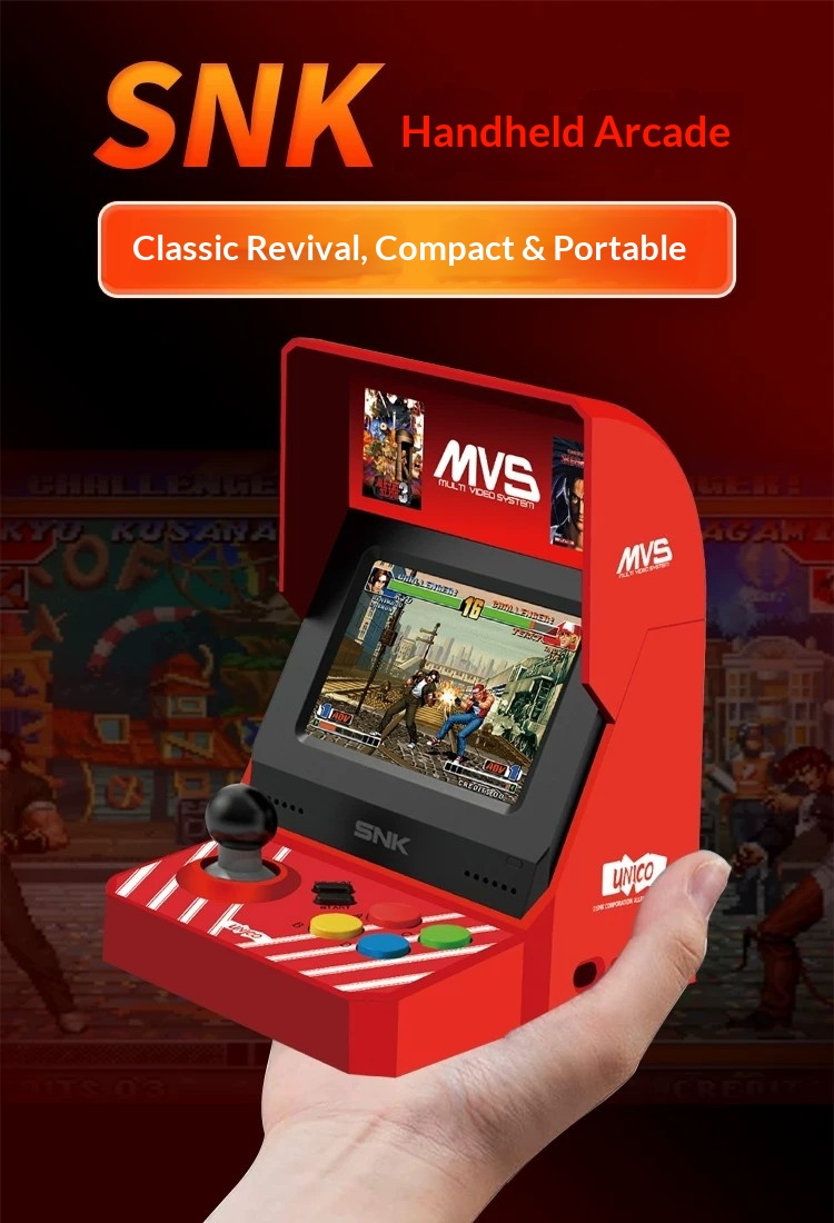 UNICO MVS Mini Arcade Console  - đánh giá và giá Arcade Game Jackpot