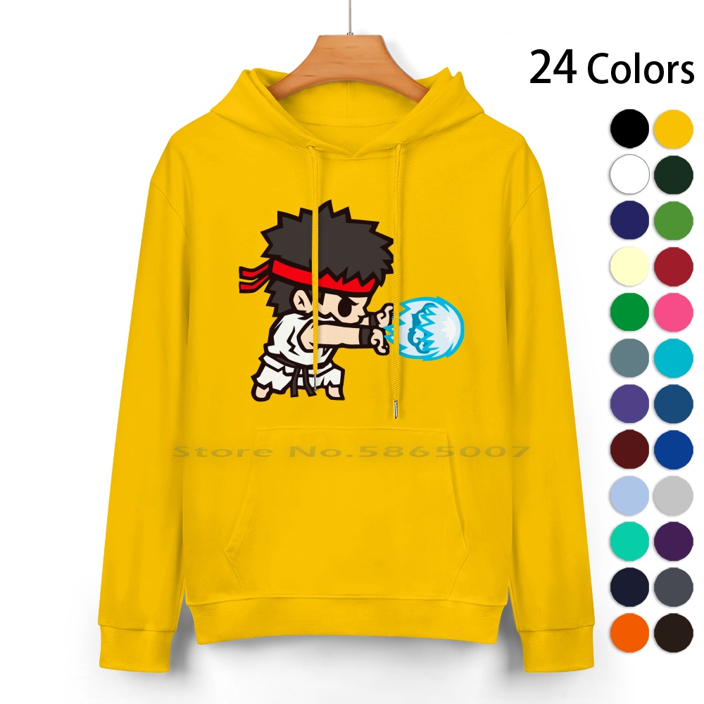 Hadoken Pure Cotton Hoodie Swe - đánh giá và giá Arcade Vegas