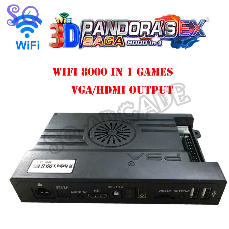 2021 Mới Arcade Pandora Saga S - đánh giá và giá Arcade Game Jackpot
