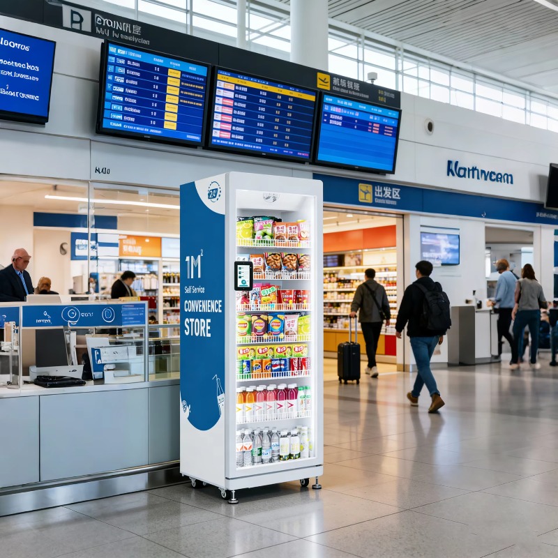AI-Powered Open Door Combo Ven - đánh giá và giá Open Vending Machine