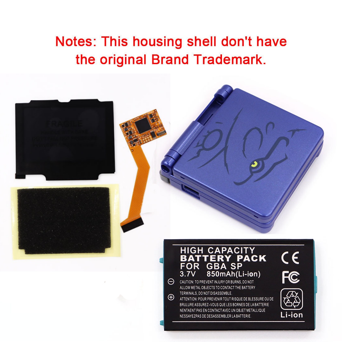 For GBA SP 3.7V Battery Pack V - đánh giá và giá Lcd Screen Arcade