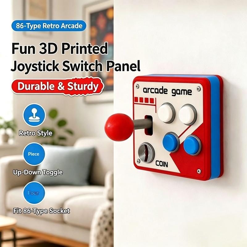 3D Printing Panel Socket Contr - đánh giá và giá Arcade Game Jackpot