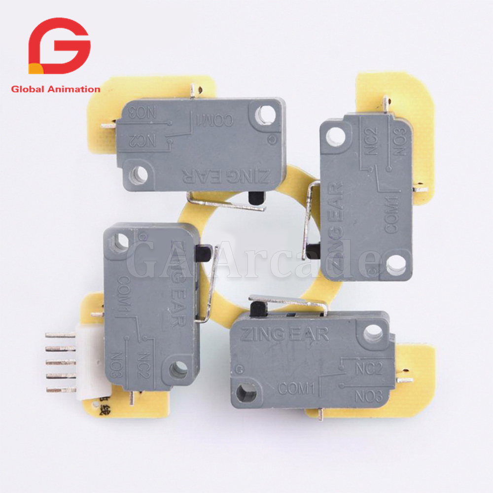 Arcade PCB Micro Switch 5 Pin  - đánh giá và giá Joystick Arcade Parts