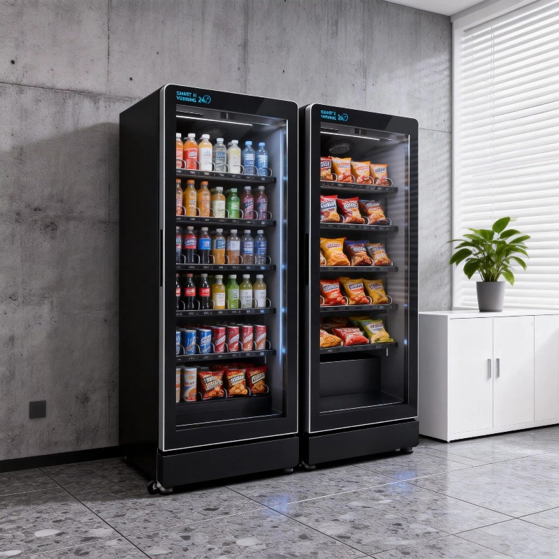 Smart AI Combo Vending Machine - đánh giá và giá Open Vending Machine