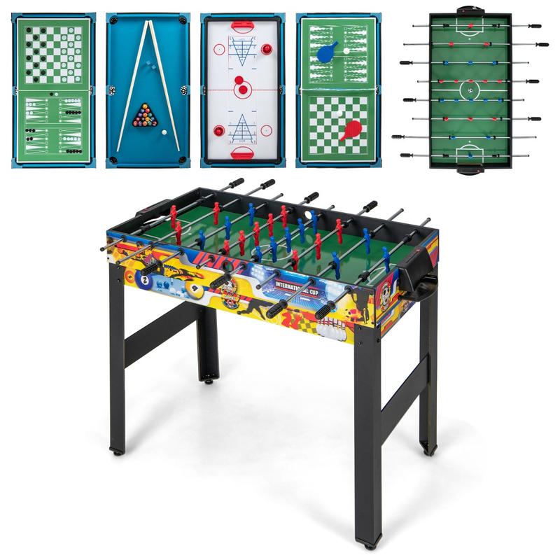 12-in-1 Combo Game Table Set w - đánh giá và giá Air Hockey Table