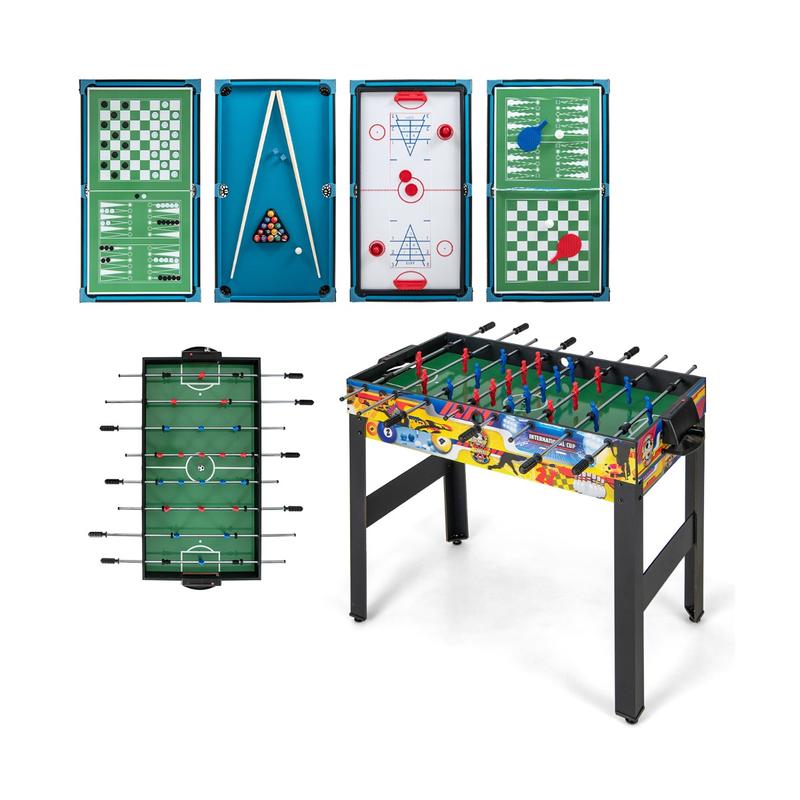 12-in-1 Combo Game Table Set w - đánh giá và giá Air Hockey Table