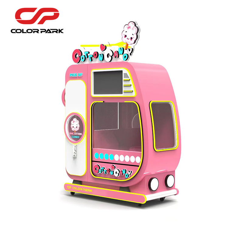 Colorful Automatic Cotton Cand - đánh giá và giá Bill Acceptor Vending