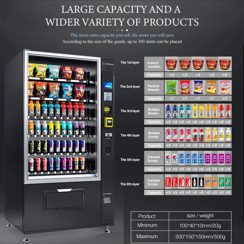 Snack Drink Vending Machine Au - đánh giá và giá Commercial Vending Machine