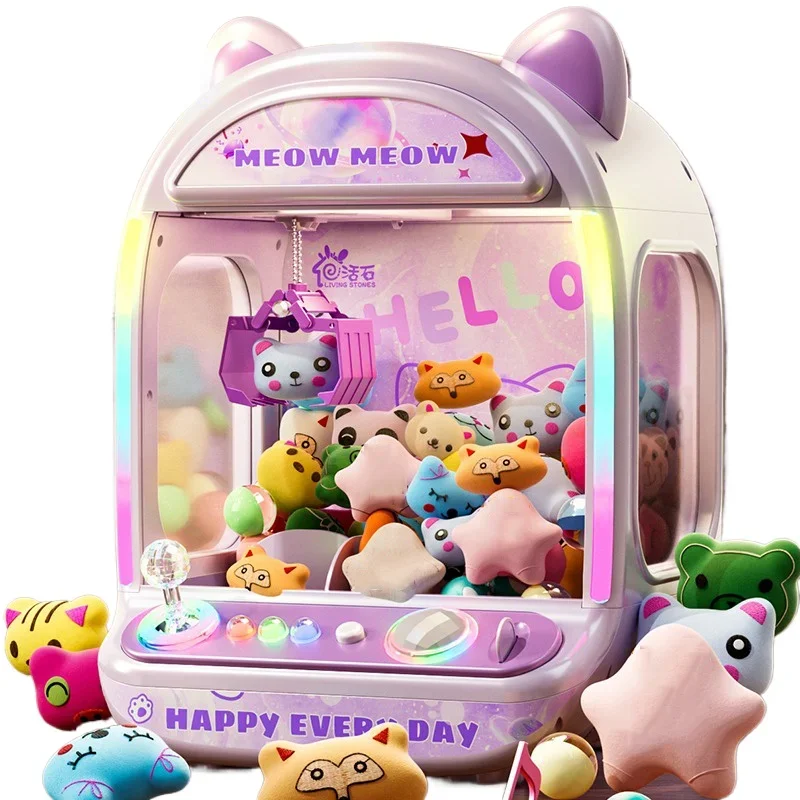DIY Purple Automatic Doll Mach - đánh giá và giá Claw Crane Machine
