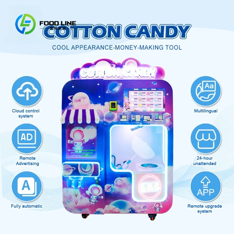 Customized Cotton Candy Vendin - đánh giá và giá Bill Acceptor Vending
